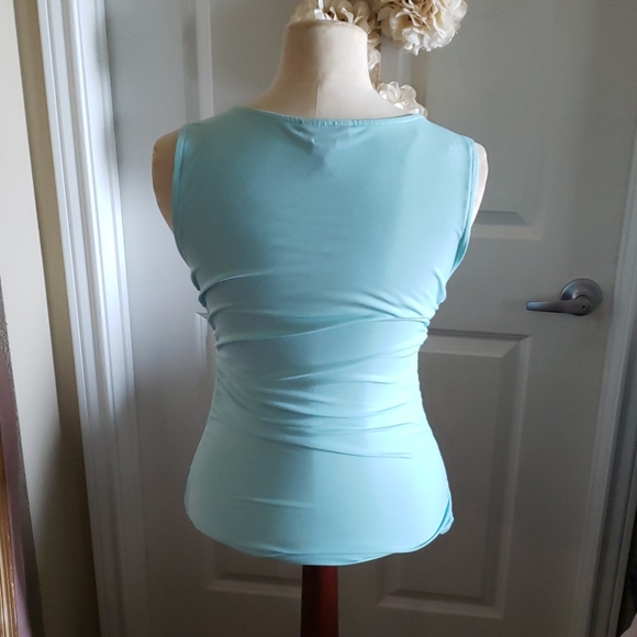 Turquoise top - Picture 3 of 4